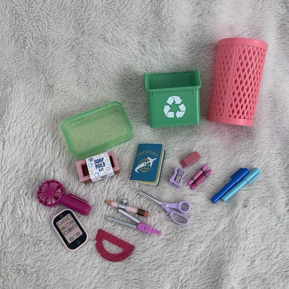 Our Generation 18" Doll Desk School Supplies Accessories